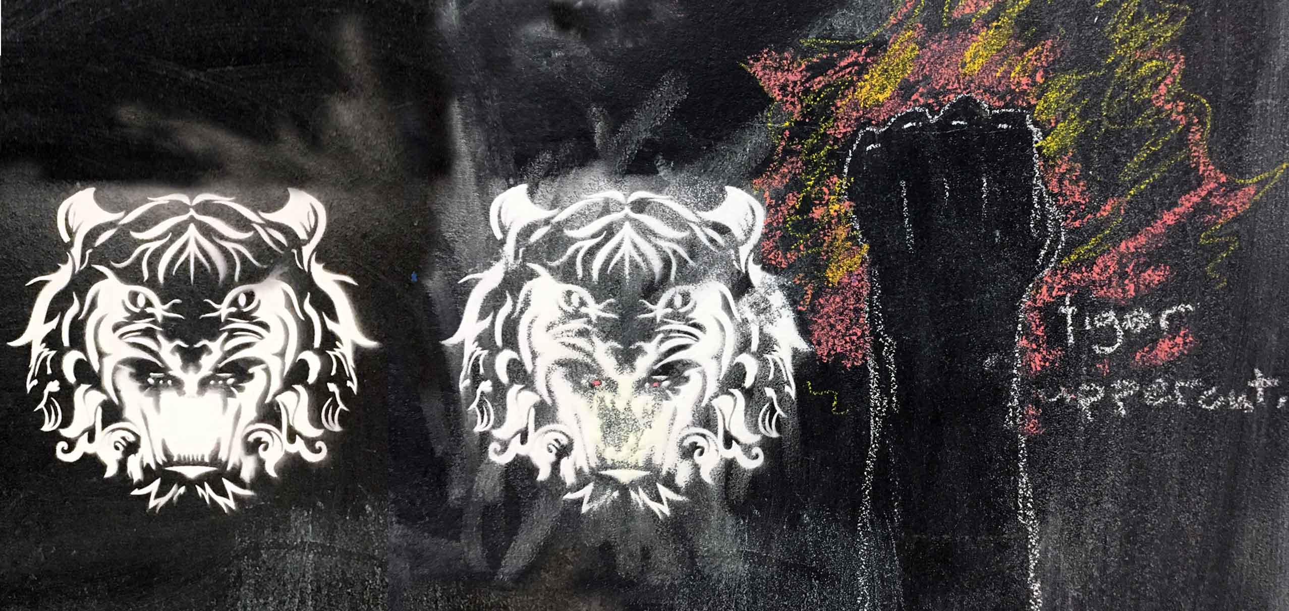 tiger Lasers Over Los Angeles